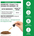 Vitamin E for Dogs Liquid 250 IU - Vitamin E Oil for Dogs Skin and Coat Support - Dog Immune Support Antioxidant Supplem