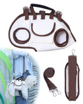 Dog Carry Sling, Full Body Sling with Handle, Hands Free Shoulder Carrier for Senior Dogs Joint Injuries, Joint Injuries, Up and Down Stairs (L, 14.3~19.8 lbs)