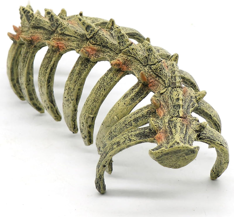 relaqcc Aquarium Skull Animal Skeletons, Reptile Tank Accessories, Fish Tank Decorations for Amphibians, Betta Fish, Shr