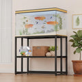 40 Gallon Metal Fish Tank Stand, Aquarium & Terrarium Stand for Home Office