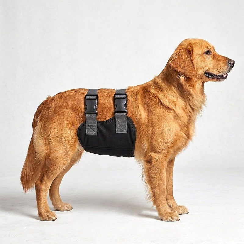 Dog Diapers Male, Washable Male Dog Belly Band with Dual Minimalist Narrow Straps, Pee Wraps for Doggie in Incontinence 