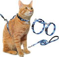 Hikiko Escape-Proof Cat Harness and Leash Set for Walking