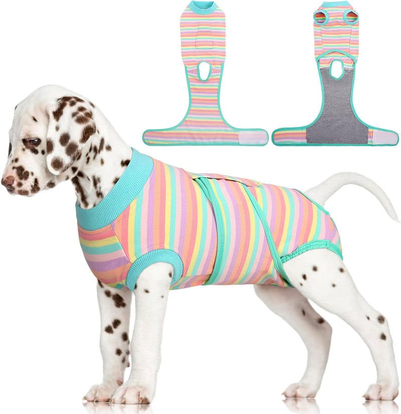FUAMEY Recovery Suit for Dogs After Surgery,Soft Breathable Dog Bodysuit