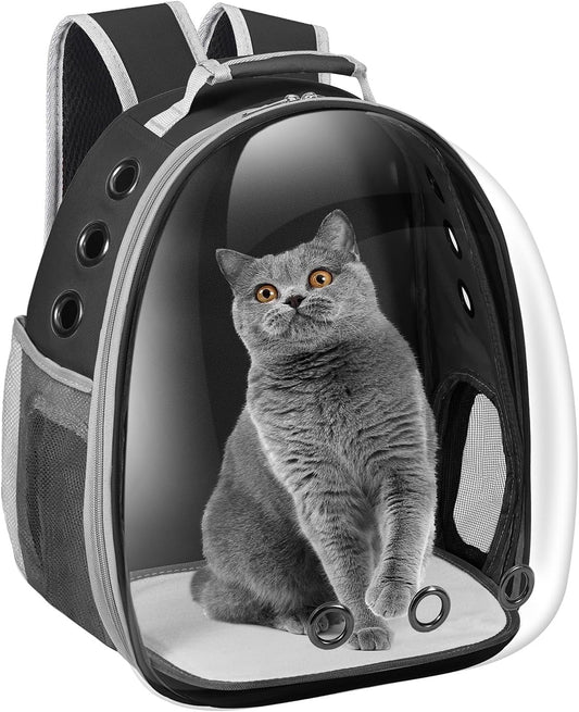 Cat Carrier Backpack, Pet Carrier Backpack Front Pack for Small Medium Cat Puppy Dog Carrier Backpack Bag Space Capsule,