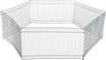TRIXIE Small Animal Indoor Wire Playpen, Portable Hamster Exercise Pen, 10" Tall