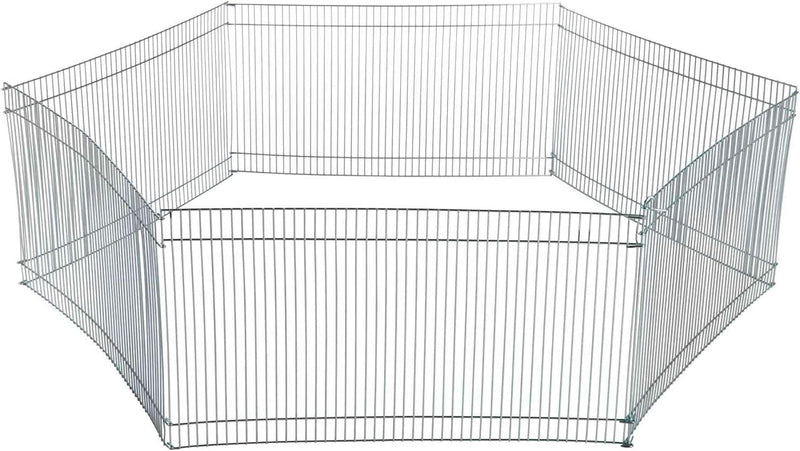TRIXIE Small Animal Indoor Wire Playpen, Portable Hamster Exercise Pen, 10