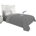 Easy-Going 100% Waterproof Dog Bed Cover Reversible Leak Proof Couch Cover Washable Sofa Cover Furniture Protector Blanket for Pets Kids Children Dog Cat (68x86 Inch, Gray/Light Gray)
