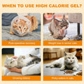 Appetite Stimulant for Cats, High Calorie Gel Cat Weight Gainer with Vitamins, Minerals & Omega Fatty Acids, Energy Support for Kittens & Senior Cats Not Eating, Weak, Recovering, 100cc
