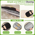 Bumilily Electrostatic Pet Hair Remover Glove – Reusable Lint Roller Alternative for Furniture, Carpet & Clothes – Washable Dog & Cat Hair Brush with Strong Grip – No Sticky Refills Needed(1PCS)