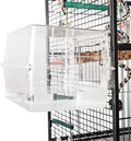 Colorday Large Bird Bath for Cage, Parrot Bath for Parakeet, African Grey, Amazon, Conure, Cockatiel(13X11X8 inch)