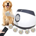 MEKAPLE Automatic Dog Ball Launcher, Upgraded Interactive Dog Balls Thrower with 3 Distance 29Ft-79Ft, Remote Control Ba