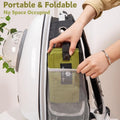 Portable Foldable Cat Litter Box - Waterproof, Leak-Proof for Outdoor Camping, Hotel Stays, Road Trips - Travel Essentia