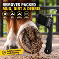 Horse Hoof Pick with Brush, Black