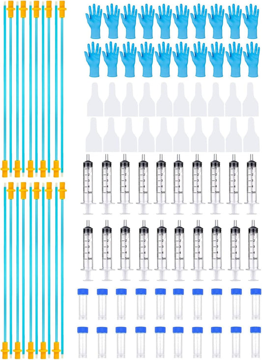 20 Set AI Artificial Insemination Dog Breeding Kit, Canine Breeding Kit, Dog Insemination Breeder Kit, Disposable Canine