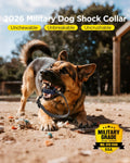 BLACKDOG Military Dog Shock Collar 2 Dogs (5-150lbs) - 4200ft Dog Training Collar with Remote, 4 Training Modes, Flashli