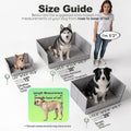HQ4US 4LEGS Dog Litter Box Pee Pad Holder Foldable with High Walls, Large Indoor Dog Potty Toilet for Puppies,Portable f