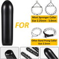 Prong Collar Covers 2.25mm Designed for Herm. Sprenger Collar (50 Tips per Pack), Vinyl Comfort Prong Tips for 2.0mm-3.0mm Dog Pinch Collar