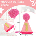Pet Birthday Hat with Interchangeable Numbers 1-10 | Adjustable Pet Party Cone Hat for Dogs & Cats | Puppy Birthday Phot