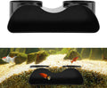 Aquarium Cave Tunnel, 2 Hole Fish Tank Hideout for Gravel or Sand Setup