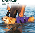 Kuoser Dog Life Jacket, High Flotation Dog Life Vest for Swimming Boating