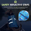 SUNFURA Dog Life Jacket - Shark Dog Life Vest for Swimming Boating, Reflective Lifejacket with High Buoyancy and Rescue Handle, Adjustable Lifesaver for Small Medium Large Breeds, Blue Camo L