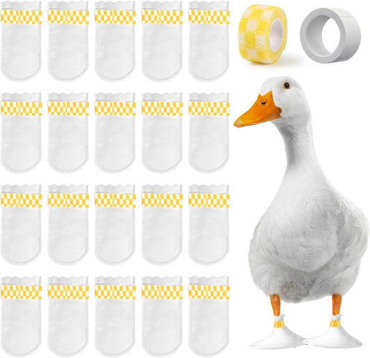 Disposable Duck Shoes for Real Ducks Feet Bumblefoot Care Supplies
