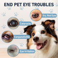 Dog & Cat Cataract Eye Drops & Infection Treatment – Vet-Recommended Formula for Cloudy, Itchy, Watery, Goopy Eyes and Pink Eye Treatment, Natural All-in-One Relief for Pet Eye Issues (2 X 10 ml)