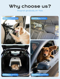 for Tesla Model Y Juniper Dog Barrier Adjustable Large Pet Protective Barrier Anti-bite Heavy-Duty Metal Stainless Steel