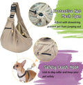 NATUYA Dog Sling Puppy Carrier for Small Dogs