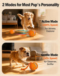 osou Interactive Dog Toy, Automatic Moving Dog Ball Toy with 2 Speed Modes