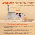 Dooradar Cat Harness and Leash Set with Neck Release Buckle