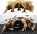Sand Aquarium Cave for Fish Tank, 3D Printed Fish Hideout Tunnel