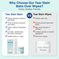 Tear Stain Remover Balm for Dogs & Cats – Vet-Recommended Natural Eye Stain Cleaner Stick, Gentle & Safe Formula – Remov