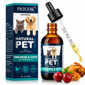 Dog & Cat Multivitamin, 15 in 1 Cat Vitamins with Glucosamine Cranberry, Pet Vitamins and Supplements Helps for Joints, Coat Shining, Immune System, Dog Liquid Multivitamin Promotes Appetite(60ml)