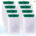 xbbwmrs 8 Count Medium Filter Cartridges Compatible with Tetra Whisper Bio-Bag Filters Medium Replacement Filter Cartrid
