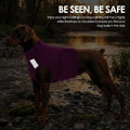KOESON Reflective Dog Anxiety Vest, Adjustable & Breathable Thunder Jacket for Dogs, Lightweight & Soft Calming Vest for Dogs, Stress Relief Dog Compression Shirt for Thunder, Fireworks, Separation
