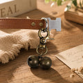 4 PCS Bell for Dog Collar, Extra Loud Dog Bells to Go Outside Iron Pet Tracking Bells with Durable Snap Clips, Heavy Dut