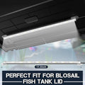 24X12 Inch Dimmable LED Light, Exclusive for Blosail Lids, Colorful