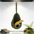 Snake Tank Accessories, Hanging Nylon Woven Hammock for Reptile, Habitat Enrichment Accessories for Snake, Gecko and Oth