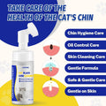 Ninibabie Cat Black Seed Cleaner,Remove Chin Blackheads,Cat Chin Grooming Wash,2-in-1 Wash and Brush for Stubborn Dirt,Cruelty-Free and Freshness 5.07 fl.oz