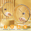 Silent Hamster Exercise Wheel,9.5 Inch Quiet Spinner Syrian Hamster Running Wheel,Silent Wheels with Anti-Skid & Adjusta