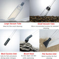 Aquarium Siphon Vacuum Kit with Turkey Baster, Fish Net for Tank Cleaning