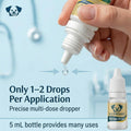 Pet Eye Drops – Vet-Formulated Dog Eye Infection Inflamation Treatment, Allergy Relief, Dry Eyes & Red Eye, Tear Stain R