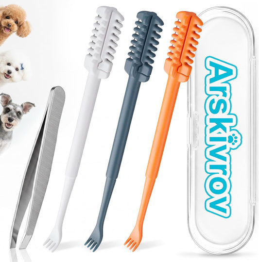 2-in-1 Dog Ear Hair Trimmer Dog and Ear Hair Cleaning Tool