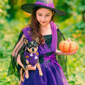 Preboun 50 Pcs Halloween Dog Bandanas Bulk, Pumpkin Ghost Bat Spider Web