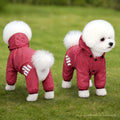 Dog Raincoat, Waterproof Small Medium Dogs Rain Jacket with Hood