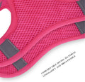KocaPlye Step in Dog Harness No Pull Flower Adjustable Soft Mesh Padded Reflective Pet Vest Harness and Leash Set for Small Medium Dogs