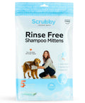 ScrubbyPet No Rinse Pet Wipes- Use Pet Bathing, Pet Grooming Pet Washing, Simple to Use,Just Lather, Wipe, Dry. Excellent Sensitive Skin. The Ideal Pet Wipes Bathing Your Pet Dog Cat.