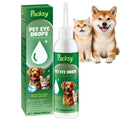 Packsy 120ml/4.06fl oz Pet Eye Drops for Dogs and Cats,Solution for Redness,Itching and Tear Stains,Fast-Acting,Safe for All Breeds and Sizes