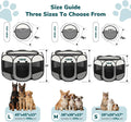 Pet Puppy Dog Cat Playpen, Large Dog Tent Crates Cage Indoor/Outdoor, Portable Playpen for Small Animal, Foldable Pop Up